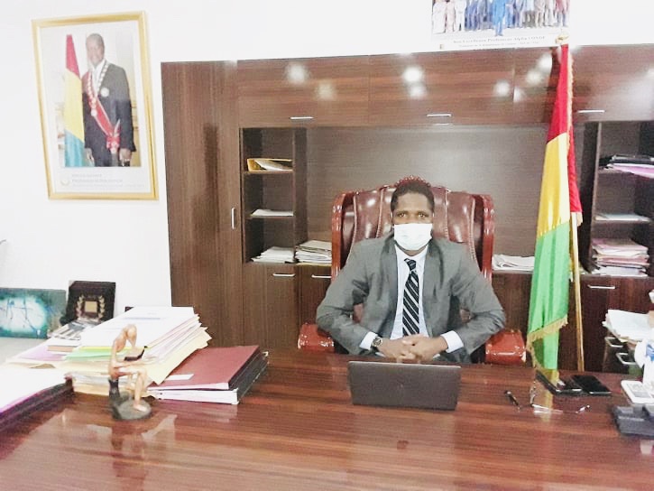 Mouctar Diallo, ministre de la jeunesse et de l’emploi des jeunes