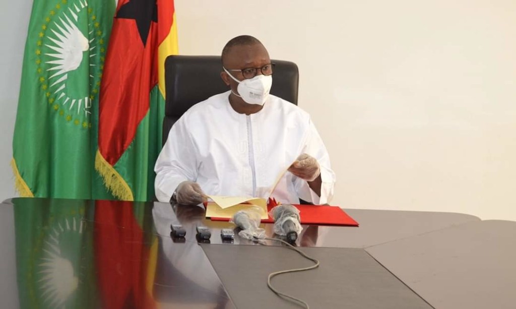 Président Umaro Cissoko Embalo de la Guinée Bissau