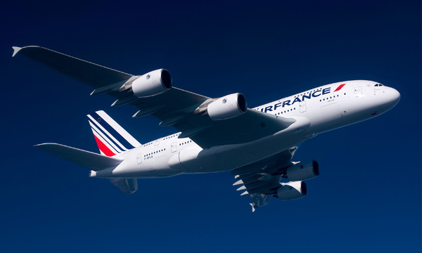 L’avion A380 de la compagnie Air France