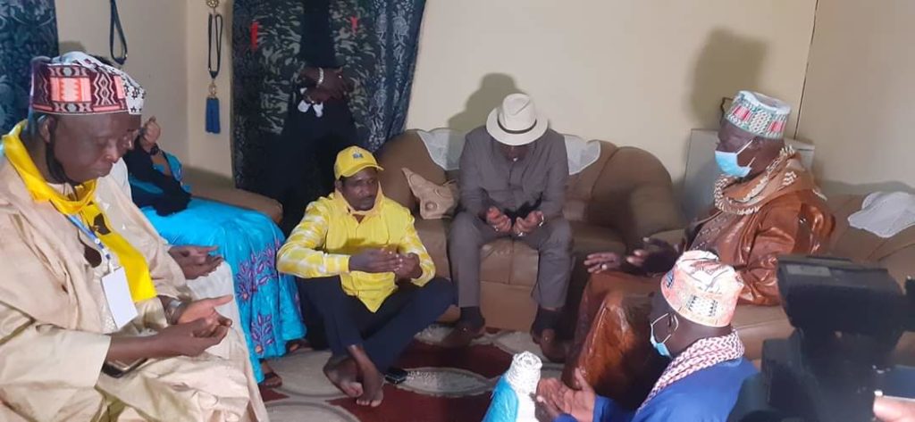 Kassory Fofana chez le khalife du Fouta : « Mouctar Diallo est un digne fils… C’est l’avocat de Pita… »