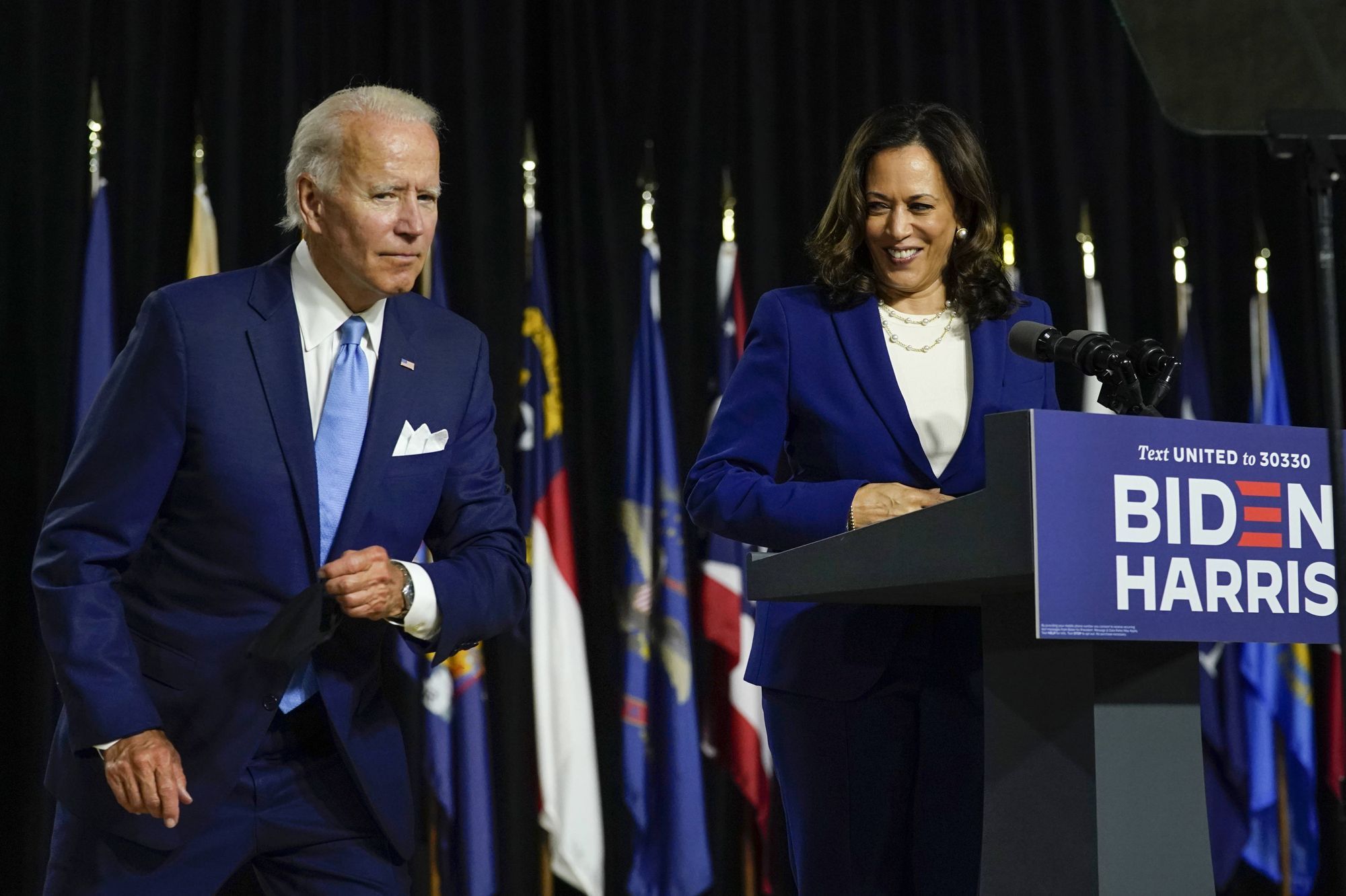 Joe Biden et Kamala Harris