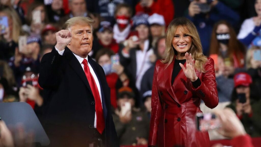 Melania Trump publie ses adieux à la Maison Blanche et “condamne les violences” du Capitole