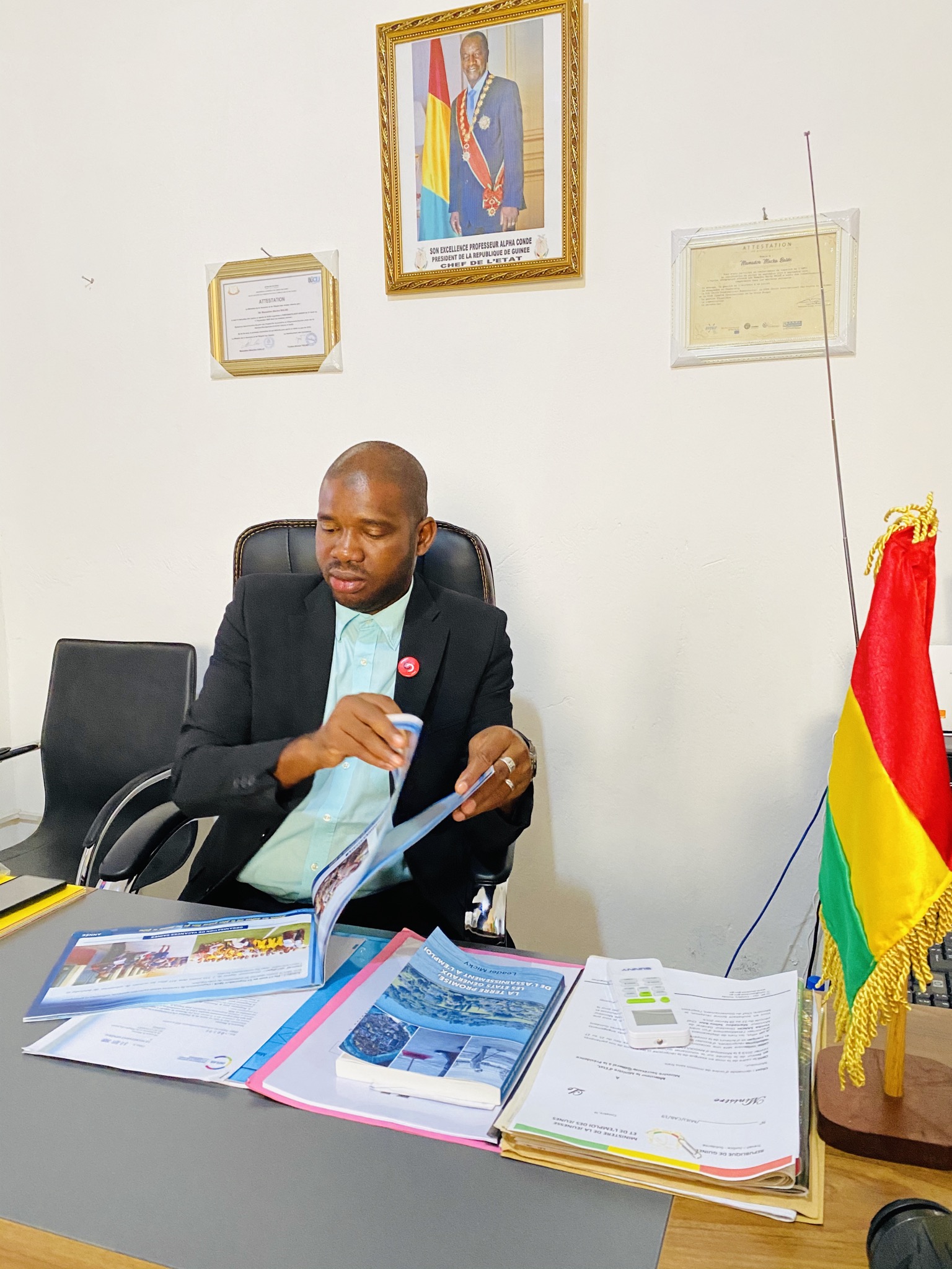 Macka Balde DGA de l’ANVJ