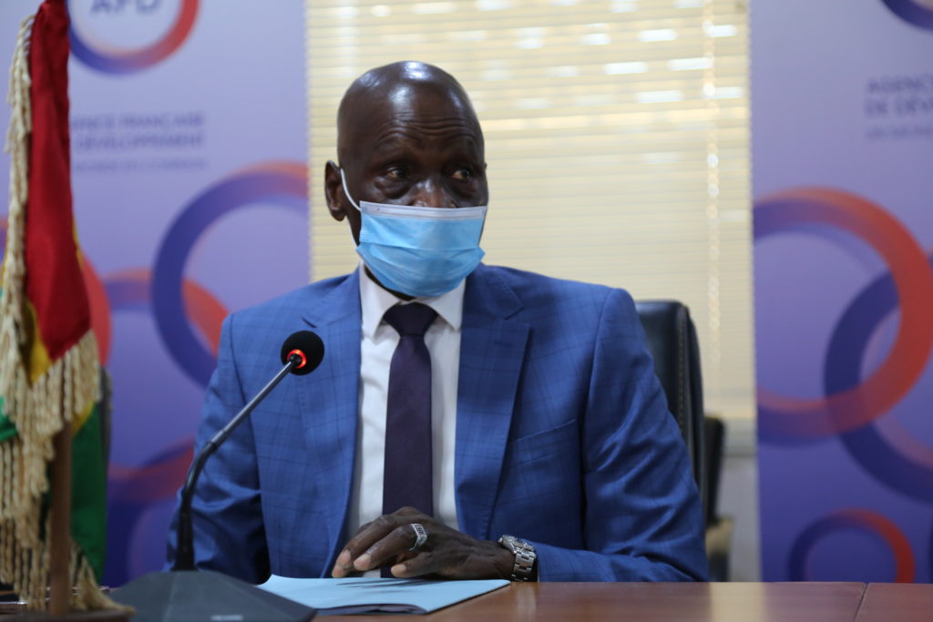 ALLOCUTION D’OUVERTURE DE MONSIEUR MAMADI CAMARA, CO-PRESIDENT DU COMITE BILATÉRAL DE PILOTAGE ET DE SUIVI DU C2D A L’OCCASION DE LA TENUE DE SA HUITIÈME SESSION