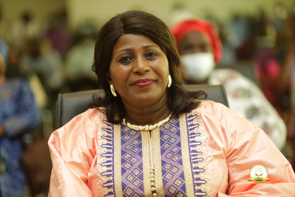 Prise de fonction de madame Nanette Conte, ministre de la promotion Feminine, de l’enfance et des personnes vulnérables