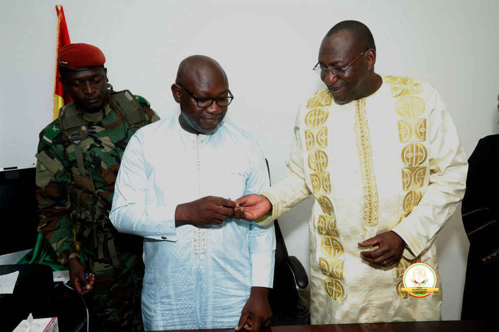 Installation de Bill de Sam, ministre de la culture, du tourisme et de l’artisanat