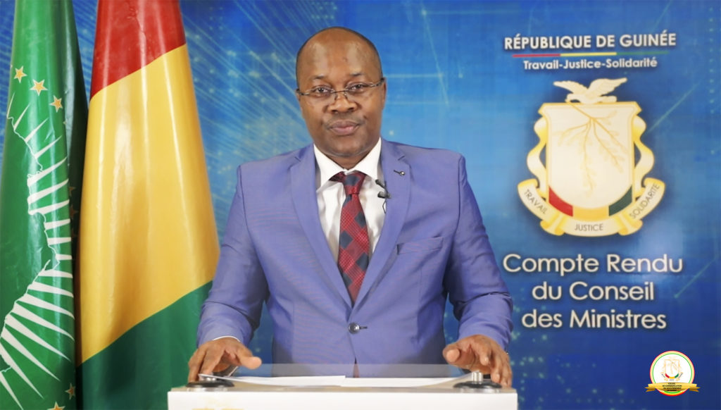 GUINÉE : Voici le compte rendu du conseil des ministres du jeudi 03 février 2022