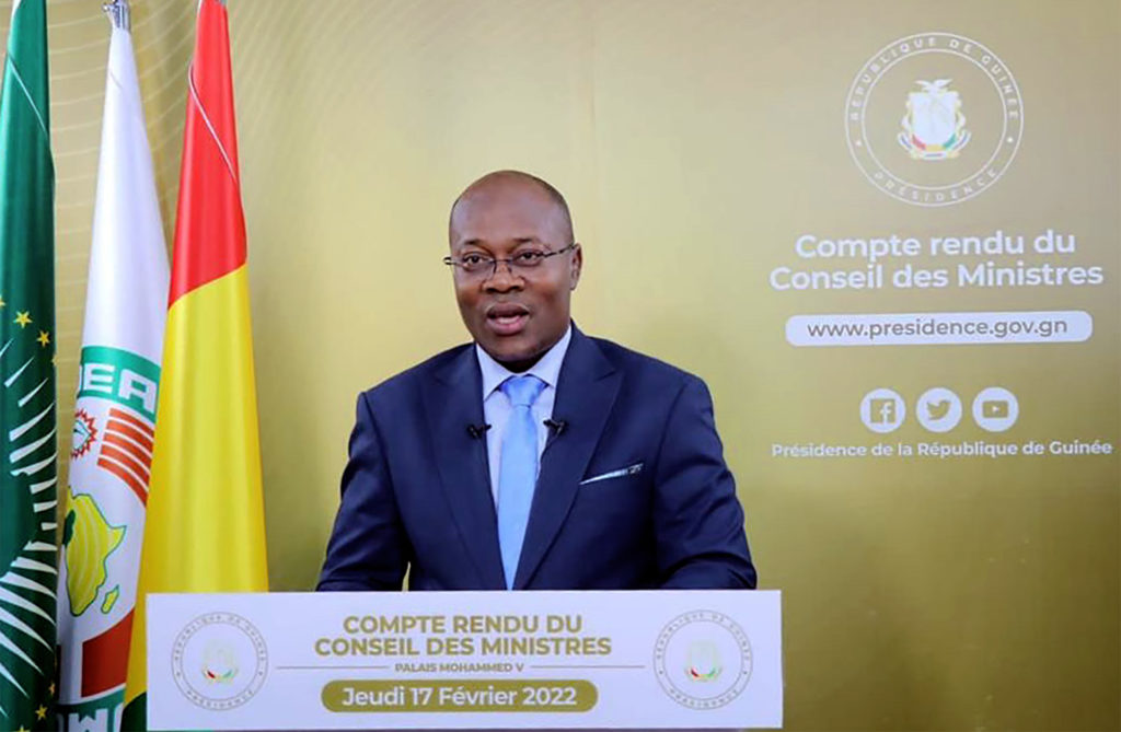 Guinée : voici le compte rendu du conseil des ministres du jeudi 24 février 2022