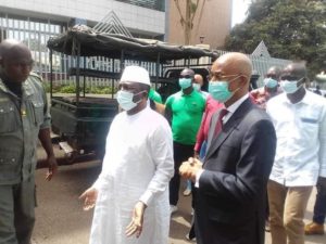 Cellou Dalein Diallo et Sidya Toure chez le CNRD