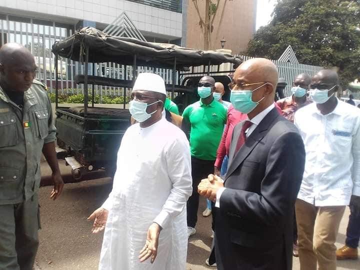 Cellou Dalein Diallo et Sidya Toure chez le CNRD