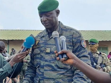 Colonel Balla Samoura haut commandant de la gendarmerie nationale