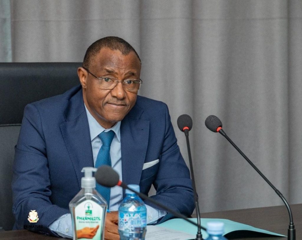 Guinée: communiqué relatif à la réunion de prise de contact du comité national des assises ( CNA) Mohamed Béavogui, premier ministre chef du gouvernement de transition