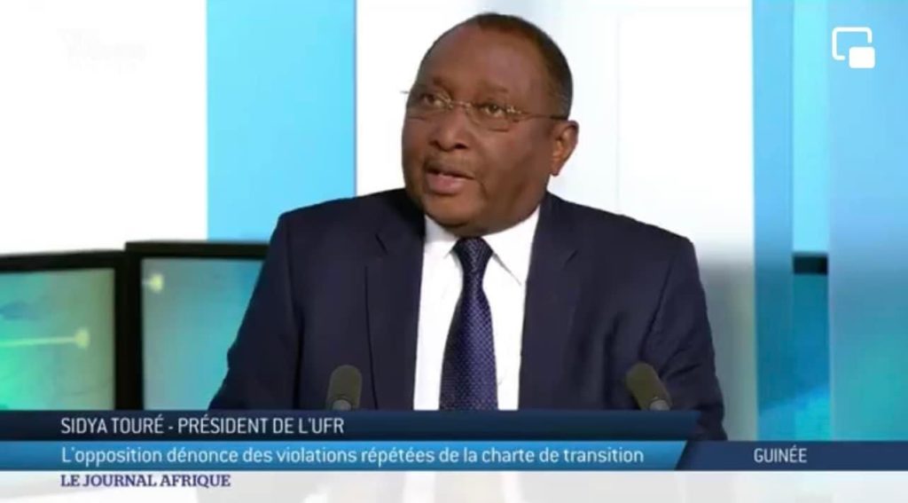 Sidya Touré, invité de TV5 Monde dénonce les démarches louches voire complices du CNRD vis-à-vis des anciens caciques du régime d’Alpha Condé