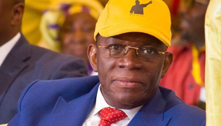 Kassory Fofana à la convention extraordinaire du RPG Arc en ciel