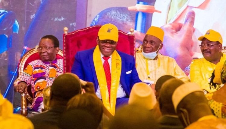 Kassory Fofana à la convention extraordinaire du RPG Arc en ciel Saloum Cissé kori kondiano