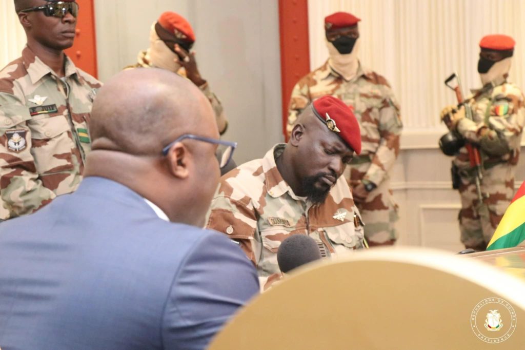 Secteur privé guinéen : «Le président de la Transition rassure la confédération générale des entreprises de Guinée (CGEGUI)