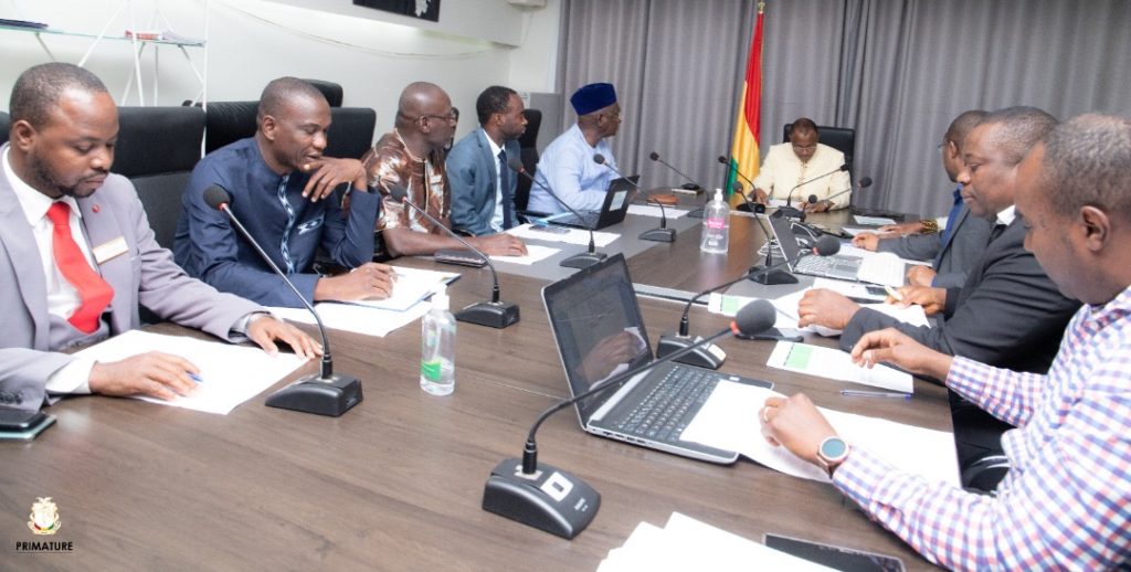 Le premier ministre Mohamed Béavogui évalue les ministres du gouvernement de transition