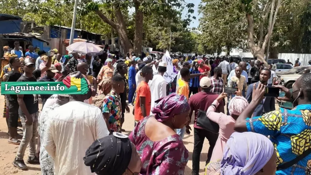 Forécariah: des jeunes dans la rue pour réclamer la libération de Kassory