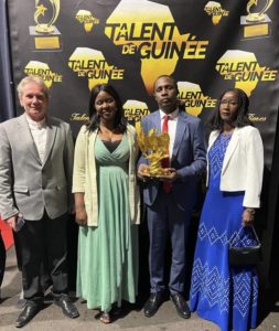 Elhadj Thierno Mamadou Bah à Paris pour l’événement talents de Guinée