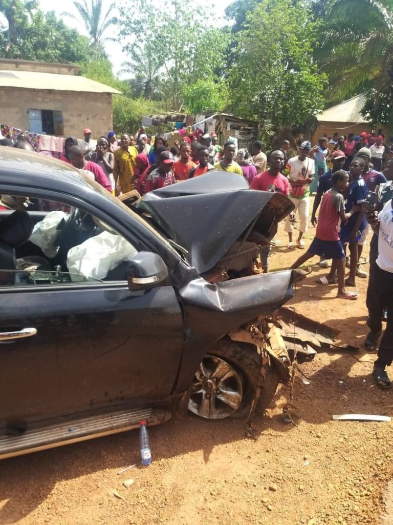 Accident tragique à Kolaboui : un comité de crise mis en place, Mohamed Béavogui se rend sur place