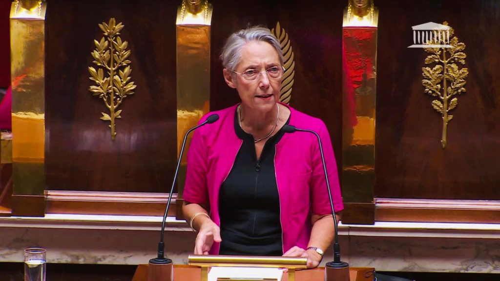 France: ce qu’il faut retenir de la déclaration de politique générale d’Elisabeth Borne