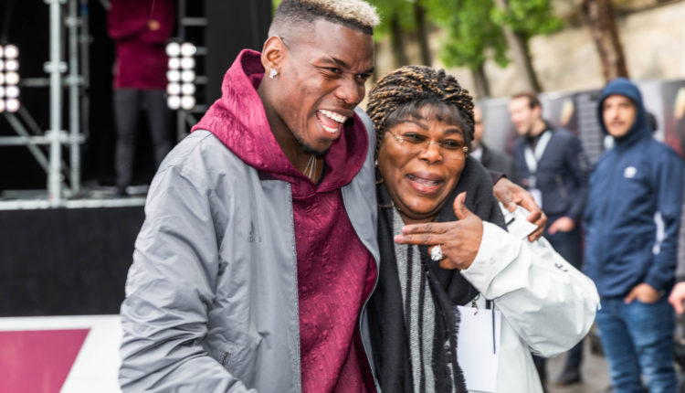 Paul Pogba et sa maman