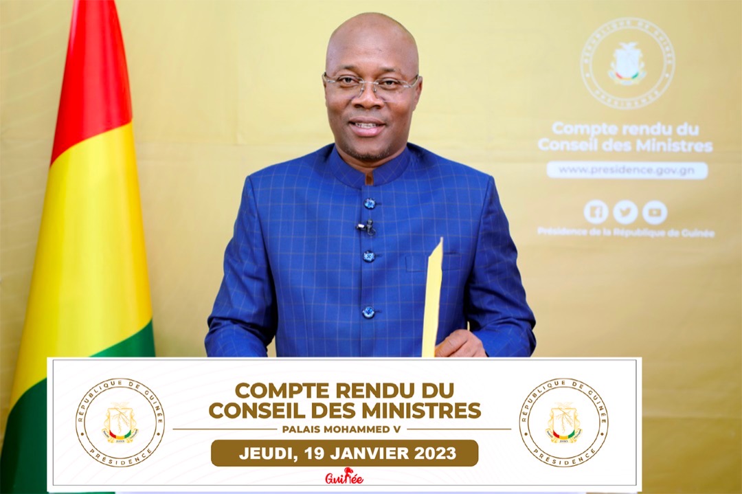 Ousmane Gaoual Diallo, ministre des postes et télécommunications et de l’économie numérique, porte parole du gouvernement de transition