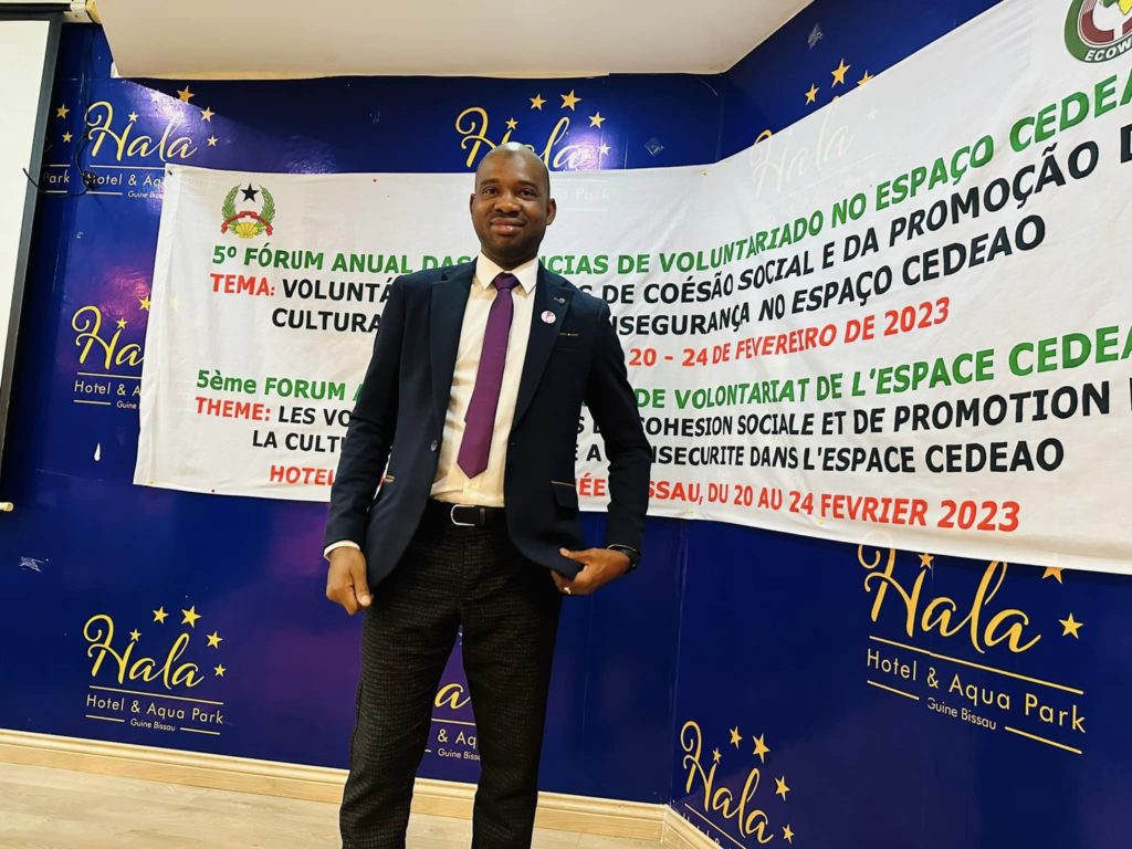 Bissau : Le DG de l’ANVJ, Macka Baldé participe au 5eme Forum des agences nationales du Volontariat de l’espace CEDEAO (Images)