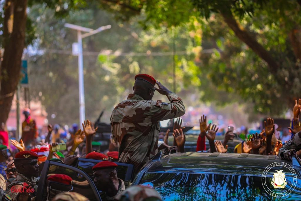 TRANSITION GUINÉENNE : MASSIVEMENT MOBILISÉES, LES POPULATIONS DE KINDIA TÉMOIGNENT LEUR ADHÉSION TOTALE AUX IDÉAUX DU COLONEL-BÂTISSEUR