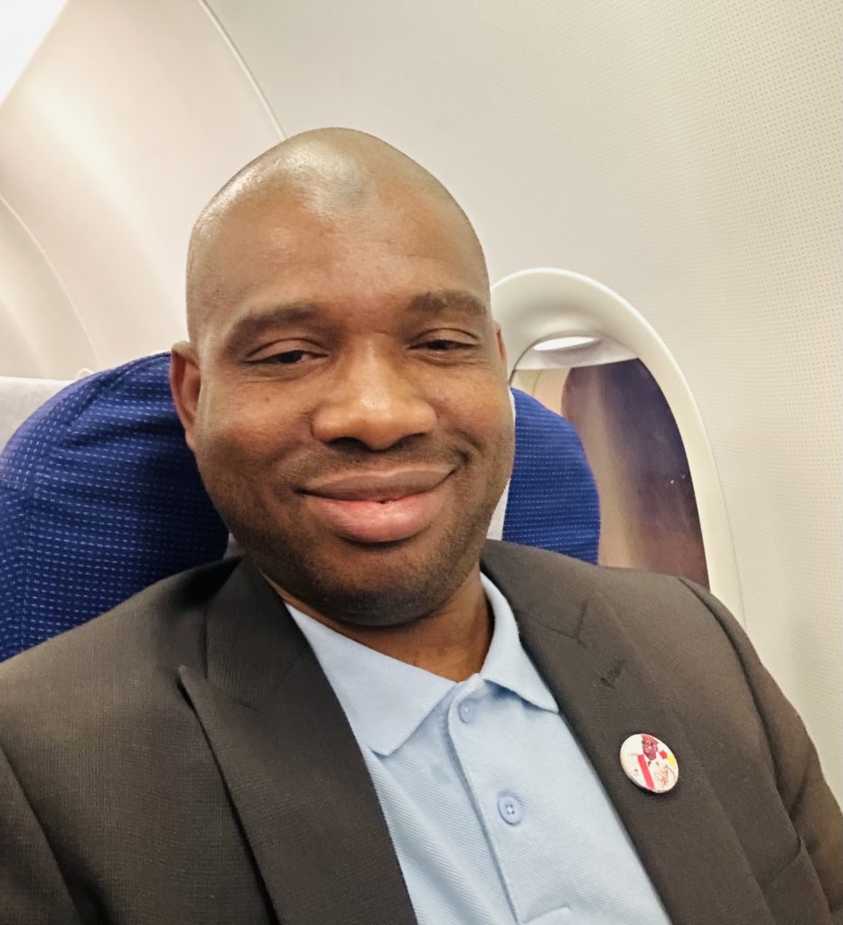 Macka Baldé, directeur général de l’agence nationale du volontariat jeunesse ANVJ Guinée