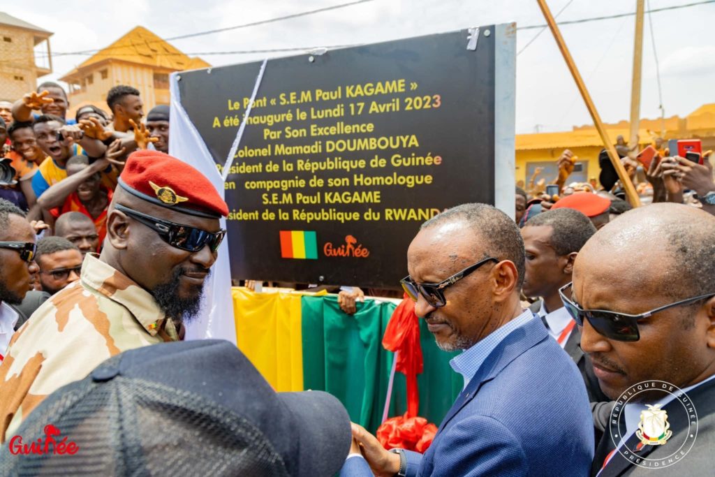 Inauguration : l’échangeur de kagbelen porte le nom « Paul Kagamé »