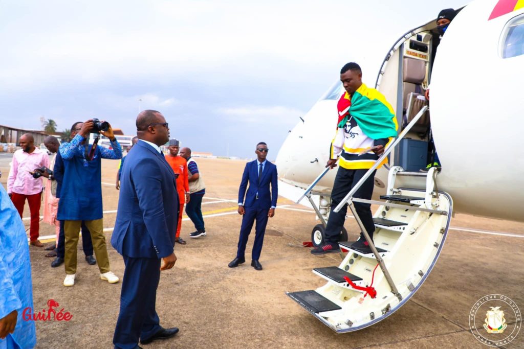 Aéroport Ahmed Sékou Touré : Arrivée du cinquième convoi de Guinéens en provenance de la Tunisie