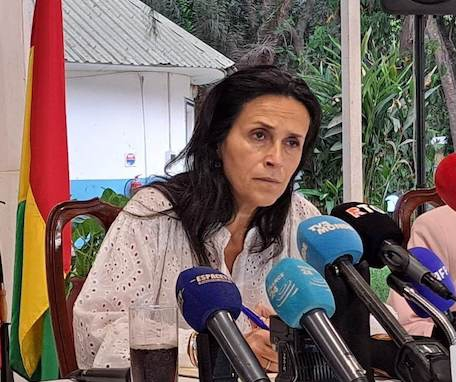 La secrétaire d’Etat Française Chrysoula Zacharopoulou à Conakry : « ce que j’ai dit au président de la transition, c’est le même discours que j’ai tenu aux forces vives »
