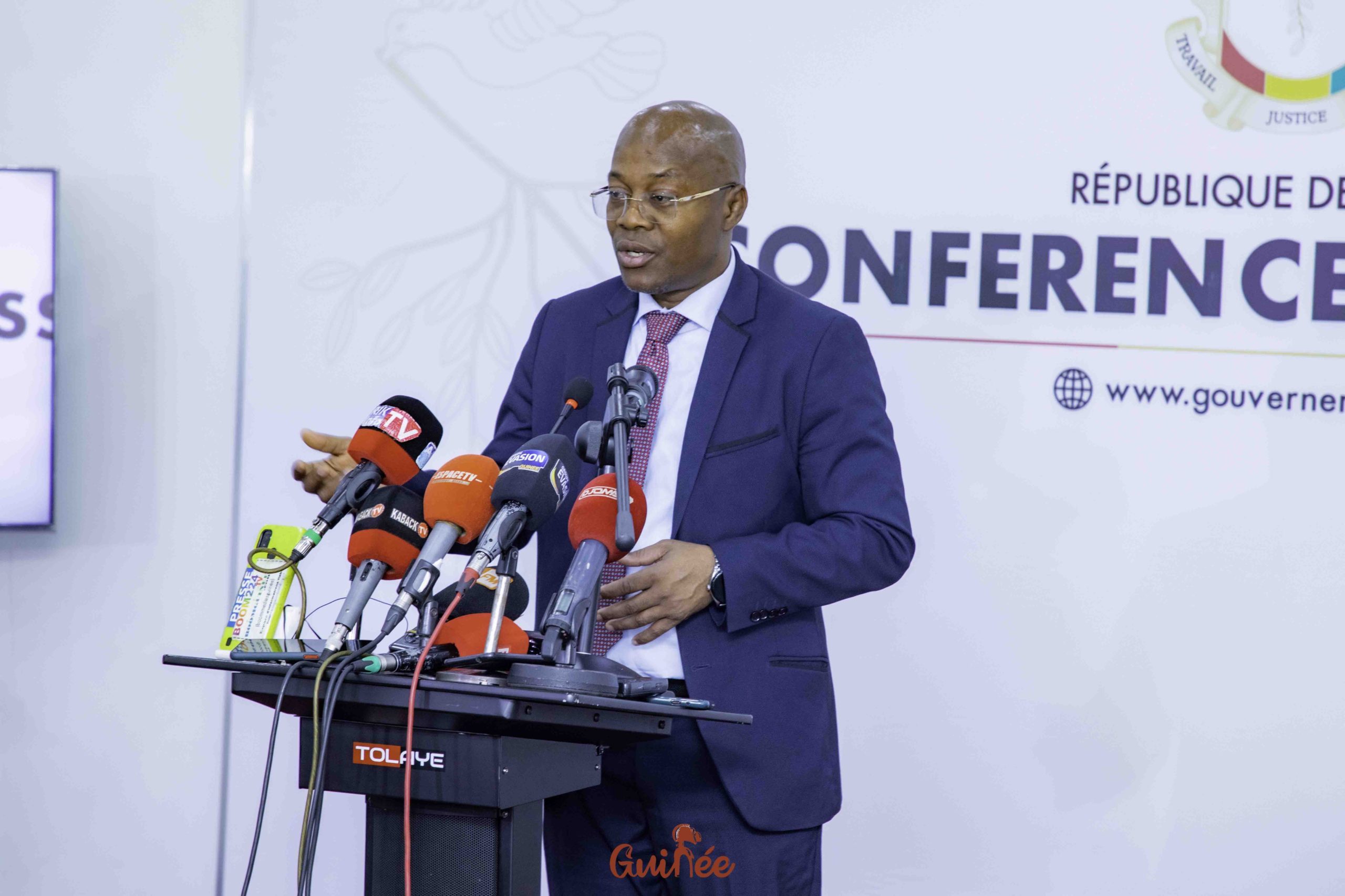 Ousmane Gaoual Diallo, ministre porte parole du gouvernement guinéen