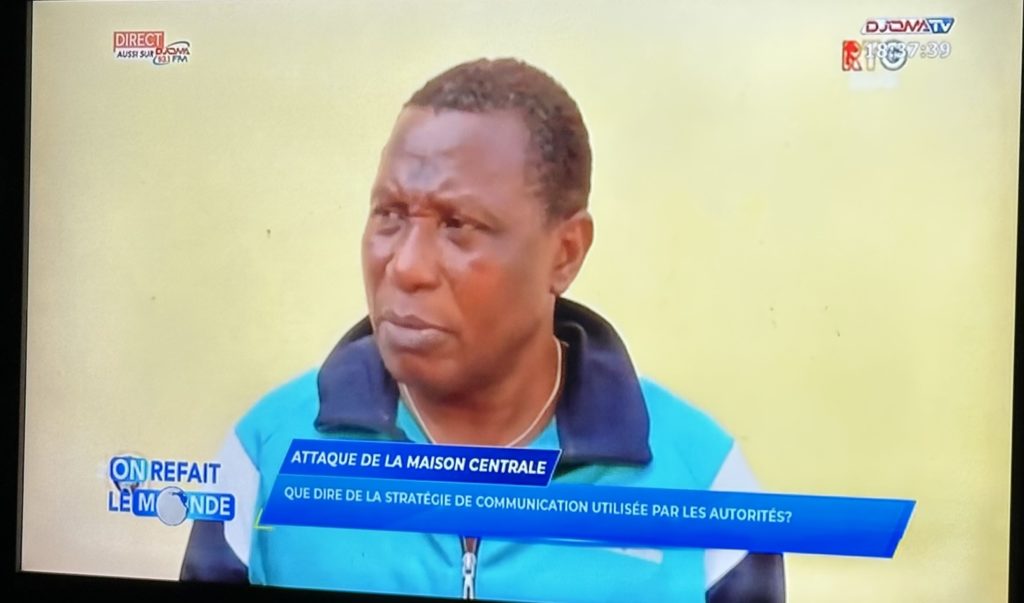 Capitaine Moussa Dadis Camara maison centrale ÉVASION spectaculaire