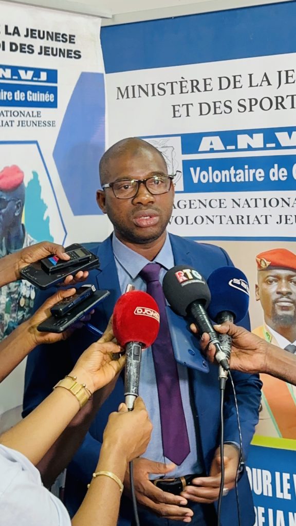 ANVJ-GUINÉE: LE DIRECTEUR GENERAL MACKA BALDE LANCE LES ACTIVITES DE L’ELABORATION ET LA VALIDATION DE LA POLITIQUE NATIONALE DU VOLONTARIAT JEUNESSE (PNVJ)