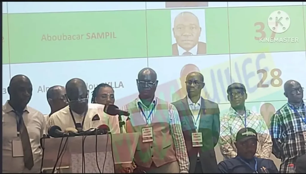 Bouba Sampil, élu président de la Fédération Guinéenne de football (FGF)