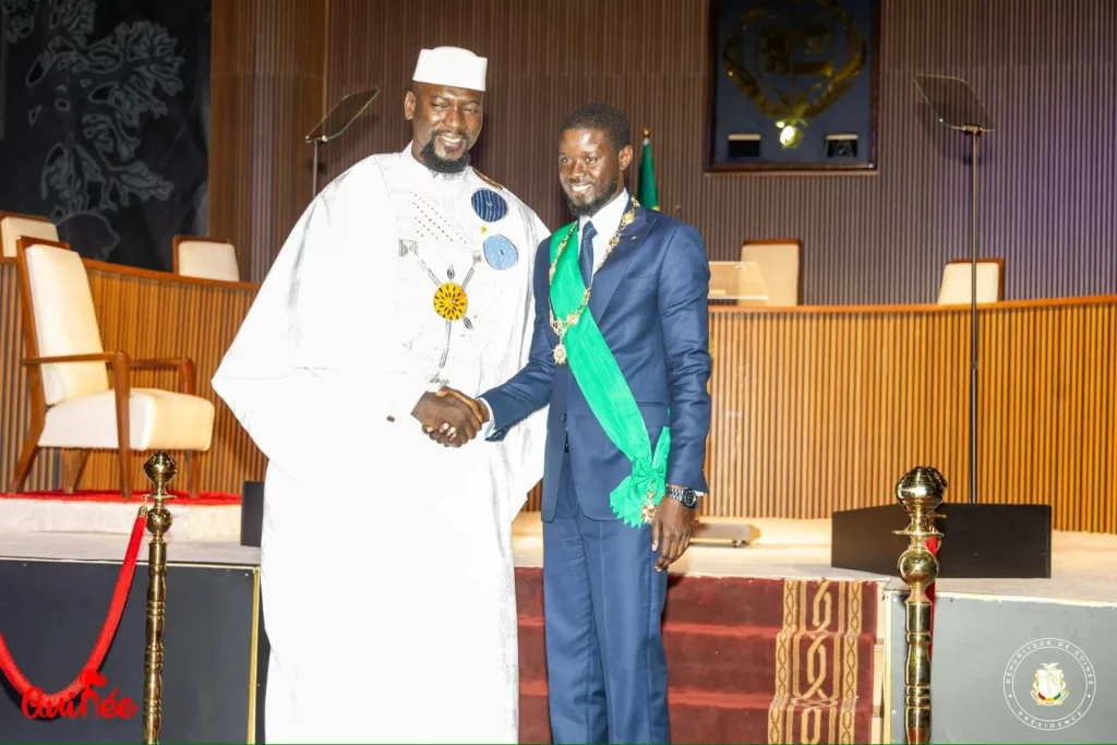 Dakar : Général Mamadi Doumbouya, Bassirou Diomaye Faye … et Ousmane Sonko Images