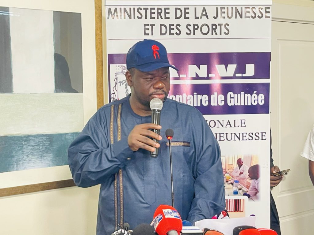 Le ministre Keamou Bogola Haba fait des résultats à un an à la tête du ministère de la jeunesse et des sports Keamou BOGOLA Haba ministre de la jeunesse et des sports à l’atelier de validation de la politique nationale de volontariat