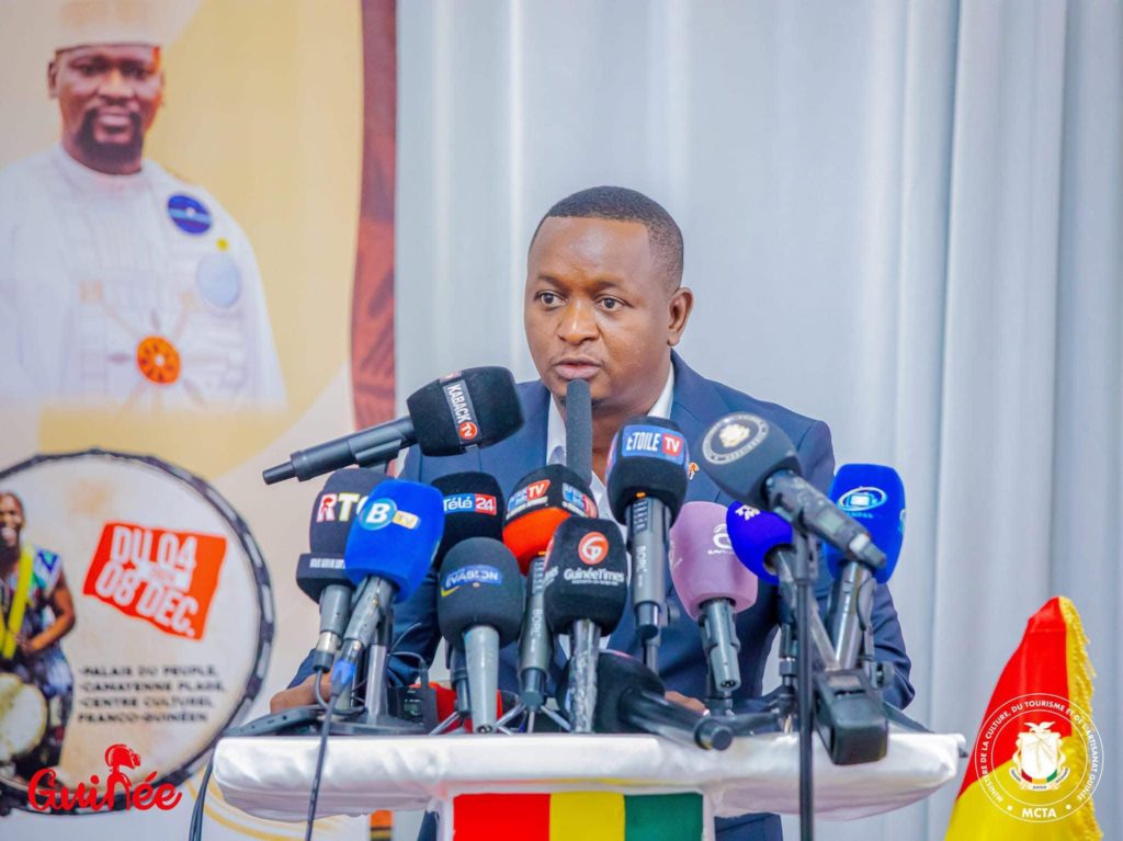 Moussa Moise Sylla assure que le président Élu Mamadi Doumbouya a hissé la Guinée parmi « les nations les plus respectées au monde » Moussa Moise Sylla ministre de la culture du tourisme et de l’artisanat