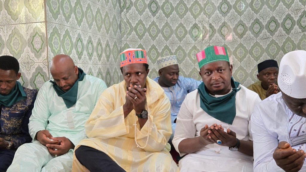 Moussa Moïse Sylla, TMB à l’inauguration de la mosquée de Gbara