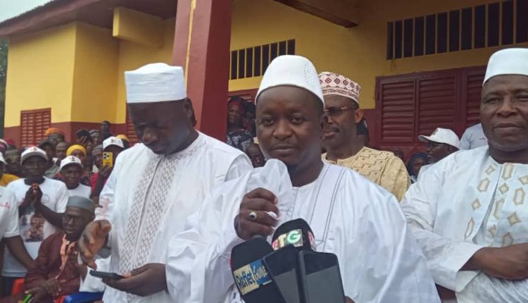 Moussa Moise Sylla à Forecariah : « Acceptons d’être unis et de travailler main dans la main derrière le président visionnaire, Mamadi Doumbouya »
