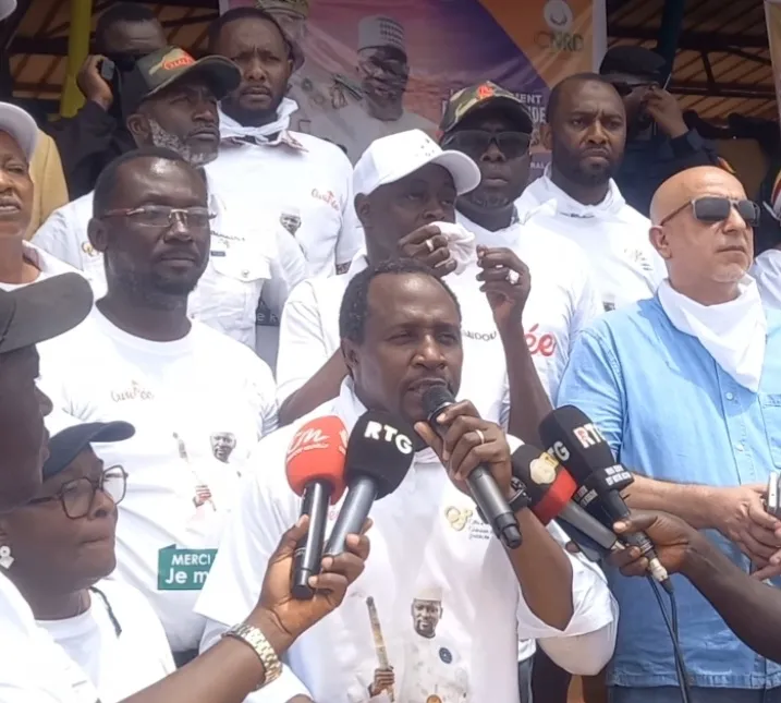 Elhadj Thierno Mamadou Bah TMB à Fria : « le Général Mamadi Doumbouya s’est fait recenser … nous devons faire comme lui »