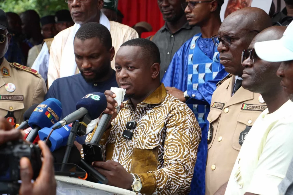 Le ministre Moussa Moïse Sylla aux obsèques de Koffoé à Kindia : « Il a certes vécu modestement, mais surtout dignement »