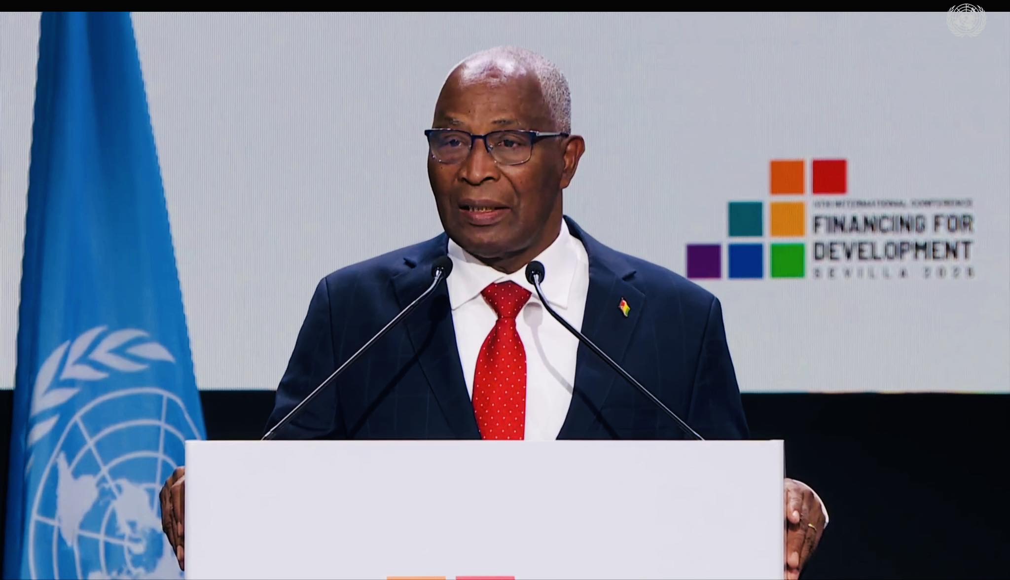 DISCOURS DE MONSIEUR LE PREMIER MINISTRE, CHEF DU GOUVERNEMENT, AMADOU OURY BAH, A LA 4E CONFERENCE INTERNATIONALE SUR LE FINANCEMENT DU DEVELOPPEMENT (FFD4)