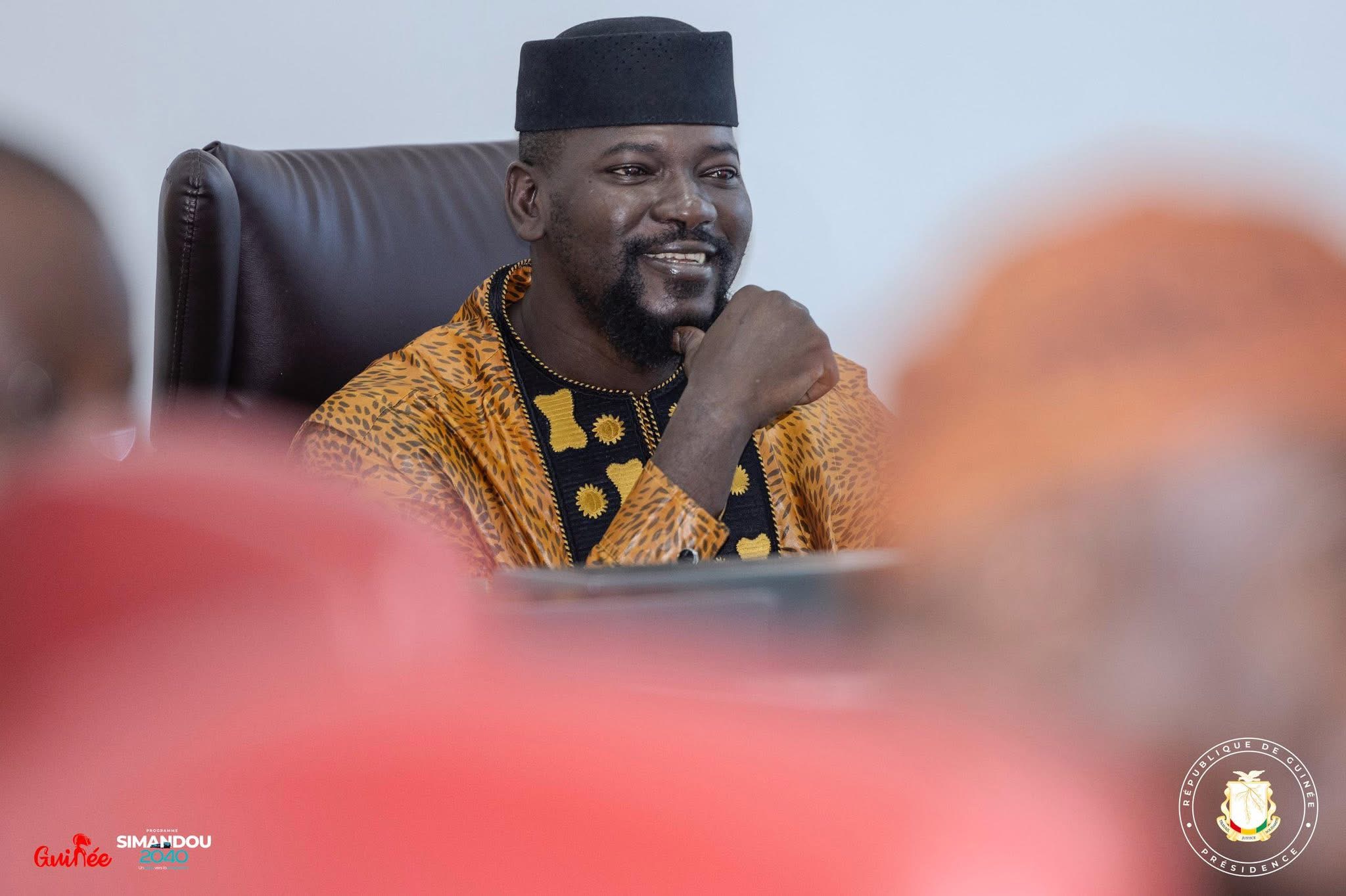 Général Mamadi Doumbouya, président de la République de Guinée