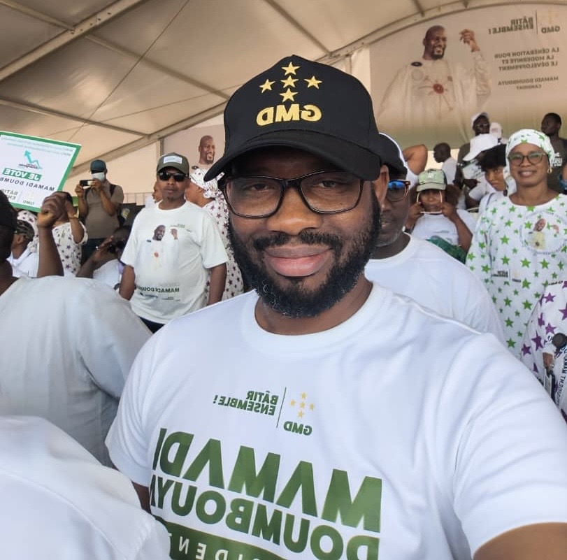 Macka Balde invite les Guinéens à se mobiliser derrière le candidat Mamadi Doumbouya le jour du vote pour l’élire dès le premier tour !