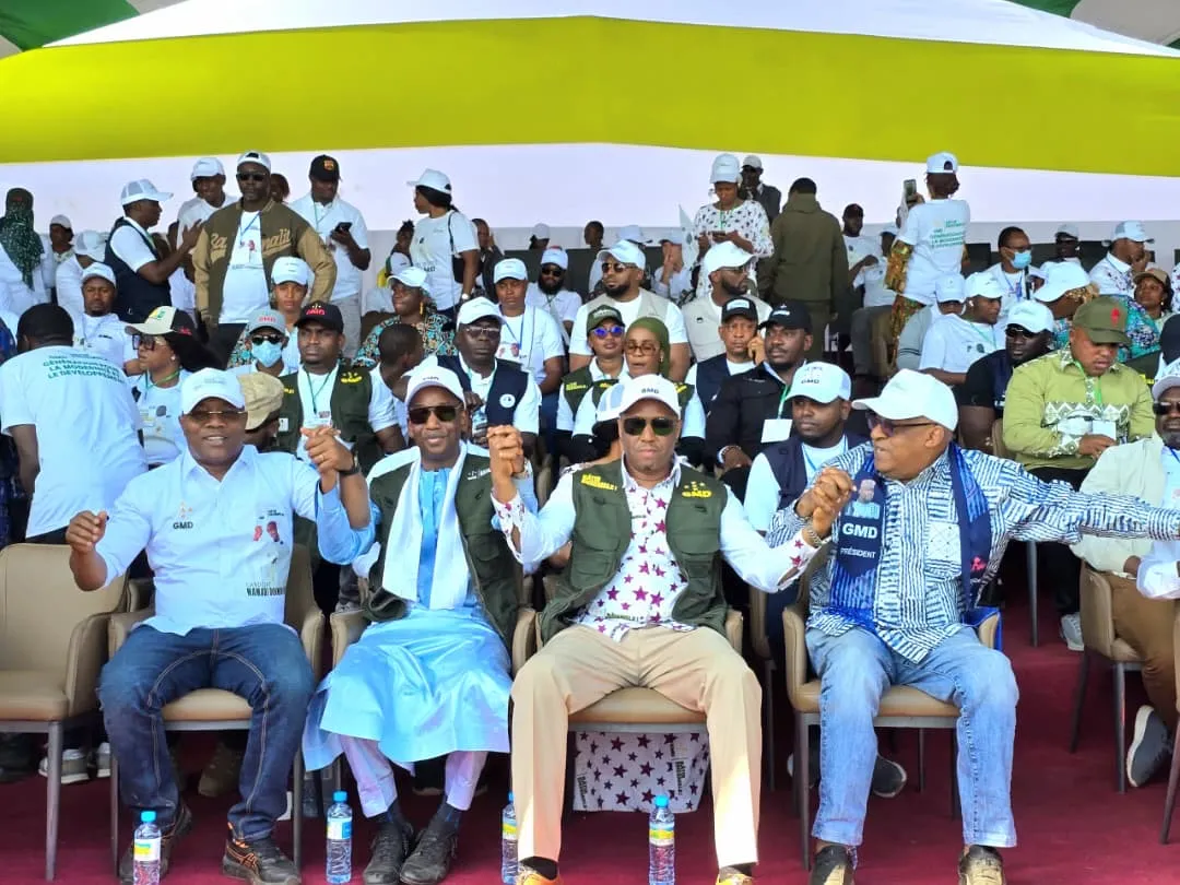 Forte mobilisation ce mardi à Labé pour le candidat Mamadi Doumbouya de la GMD, Cellou Baldé en première ligne