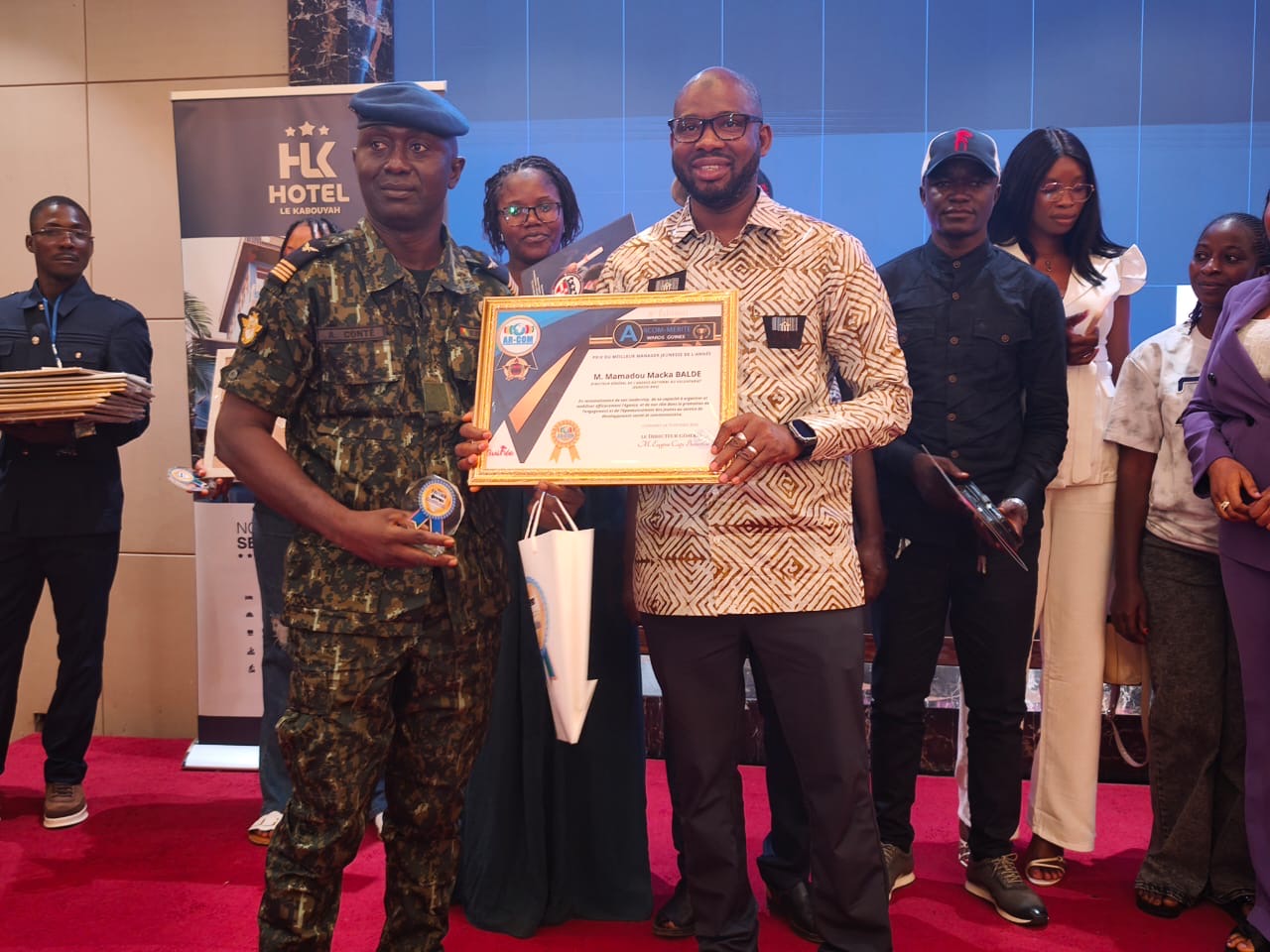 Distinction : le DG de l’ANVJ Macka Baldé parmi les 40 personnalités qui font bouger la Guinée et l’Afrique (ARCOM AWARDS)