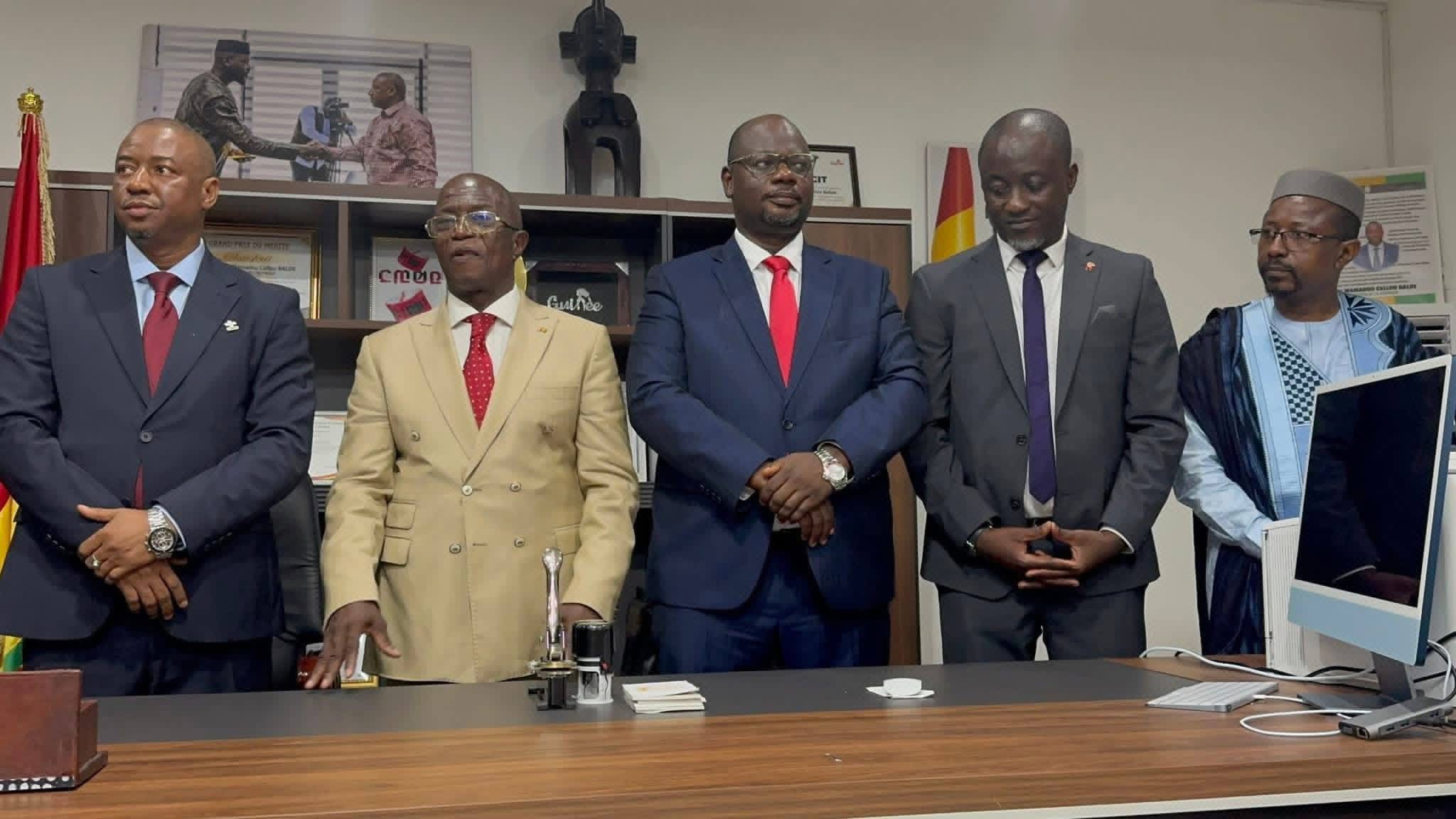 DISCOURS DE LA PASSATION DE SERVICE DU MINISTRE SORTANT KEAMOU BOGOLA HABA AU MINISTÈRE DE LA JEUNESSE ET DES SPORTS